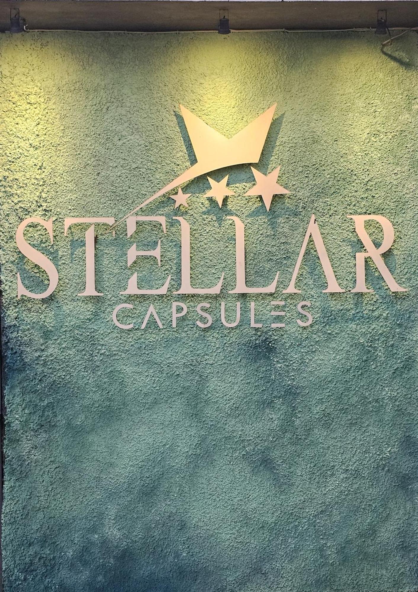 Ostello Stellar Capsules Seminyak Esterno foto Stellar Capsules logo