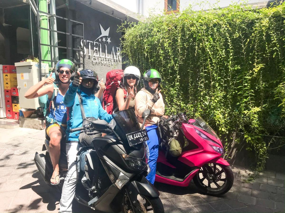 Ostello Stellar Capsules Seminyak Esterno foto Ojek online in Jakarta